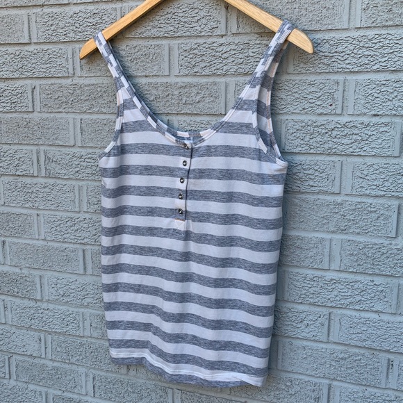 Lululemon Heart Opener Striped Button Tank - Picture 8 of 11